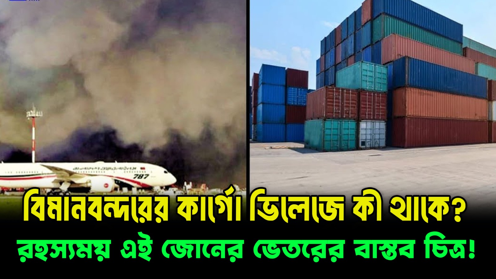 বিমানবন্দরের কার্গো ভিলেজে কী থাকে ? ভেতরের সত্য জানুন | Cargo Village Explained in Bangla